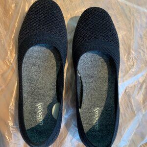 LIKE NEW Size 5.5 Charcoal Black Allbirds Tree Breezers Knit Ballet Flats